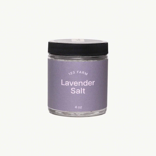 123 FARM LAVENDER SALT 4oz