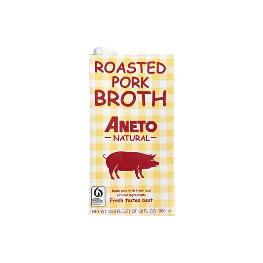 ANETO NATURAL ROASTED PORK BROTH 33.8oz