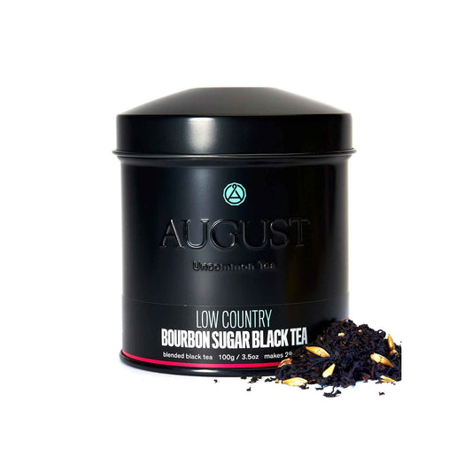 AUGUST LOW COUNTRY BOURBON SUGAR BLACK TEA 100g
