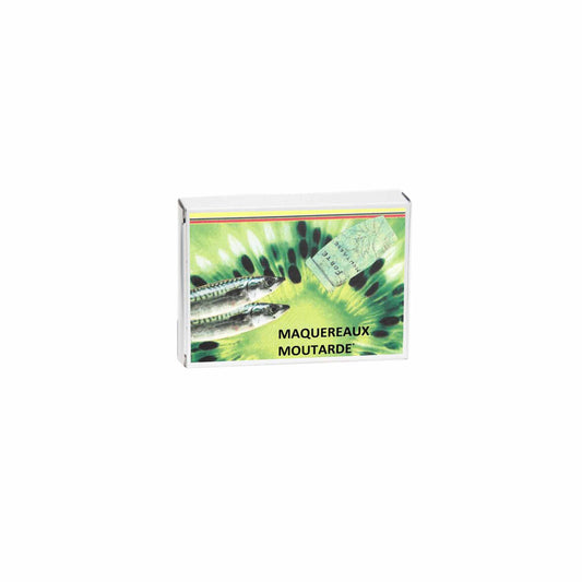 CAPITAINE NAT MACKEREL FILET IN MUSTARD 115g