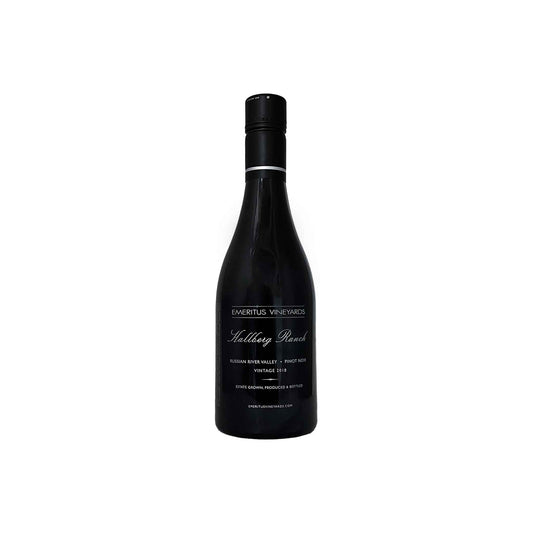 EMERITUS VINEYARDS HALLBERG RANCH PINOT NOIR 2018 375ml