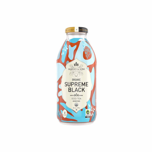 HARNEY & SONS UNSWEETENED SUPREME BLACK ICED TEA 16 fl oz