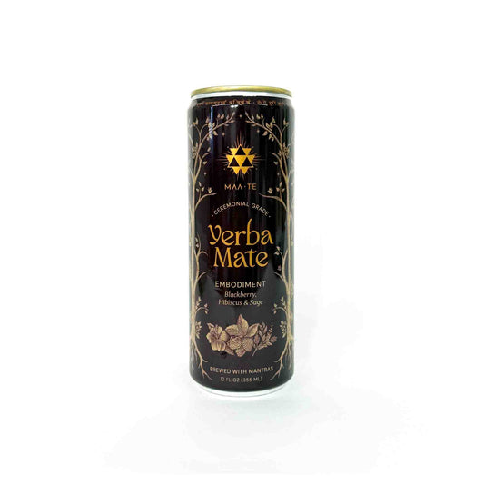 MAA TE BLACKBERRY, HIBISCUS & SAGE YERBA MATE 12oz
