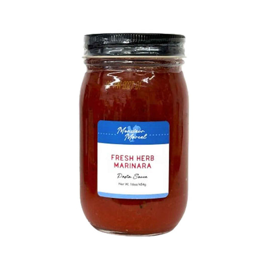 MONSIEUR MARCEL FOUR HERB MARINARA SAUCE 16oz