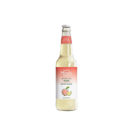 MOSHI YUZU & WHITE PEACH TEA 12oz