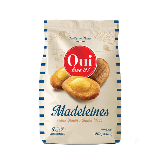 OUI LOVE IT GLUTEN FREE MADELEINES 240g