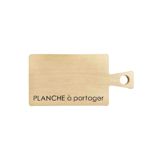 "PLANCHE A PARTAGER" BOARD