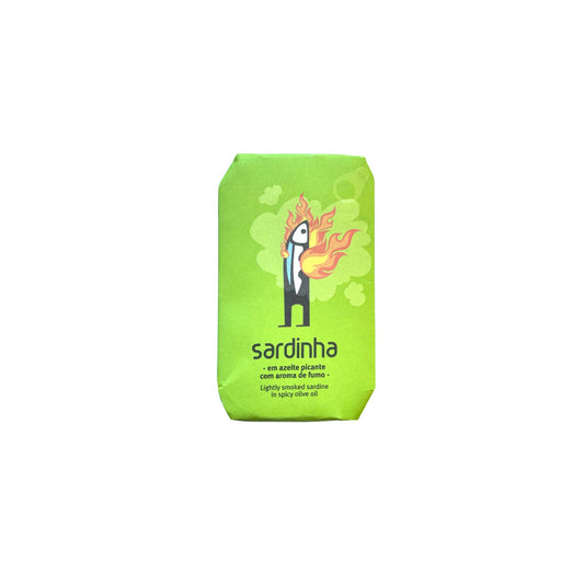 SARDINHA SMOKY SARDINES IN SPICY OIL 120g