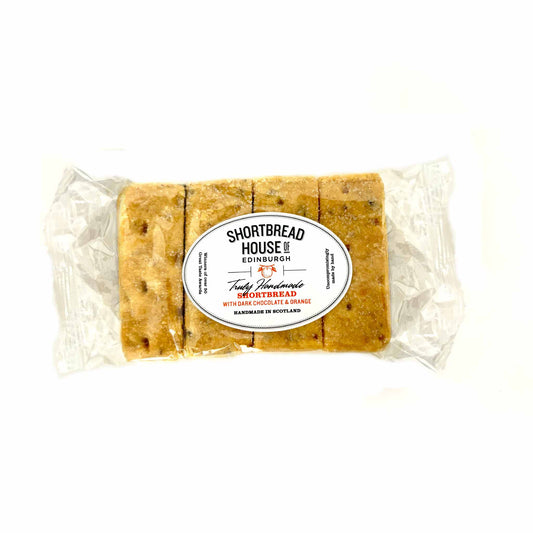SHORTBREAD HOUSE FINGERS W/DC ORANGE 6oz