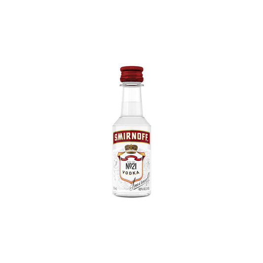 SMIRNOFF NO. 21 VODKA MINIATURE 50ML