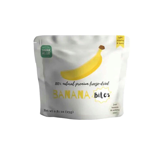 SNAK KLUB BANANA BITES 18G