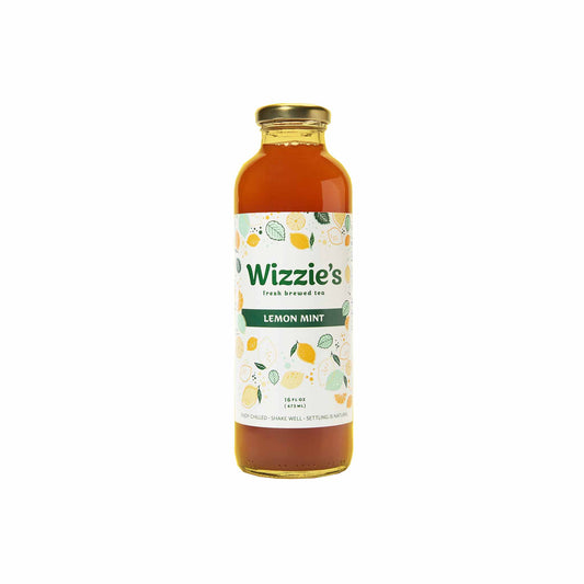 WIZZIE'S LEMON MINT TEA 16oz